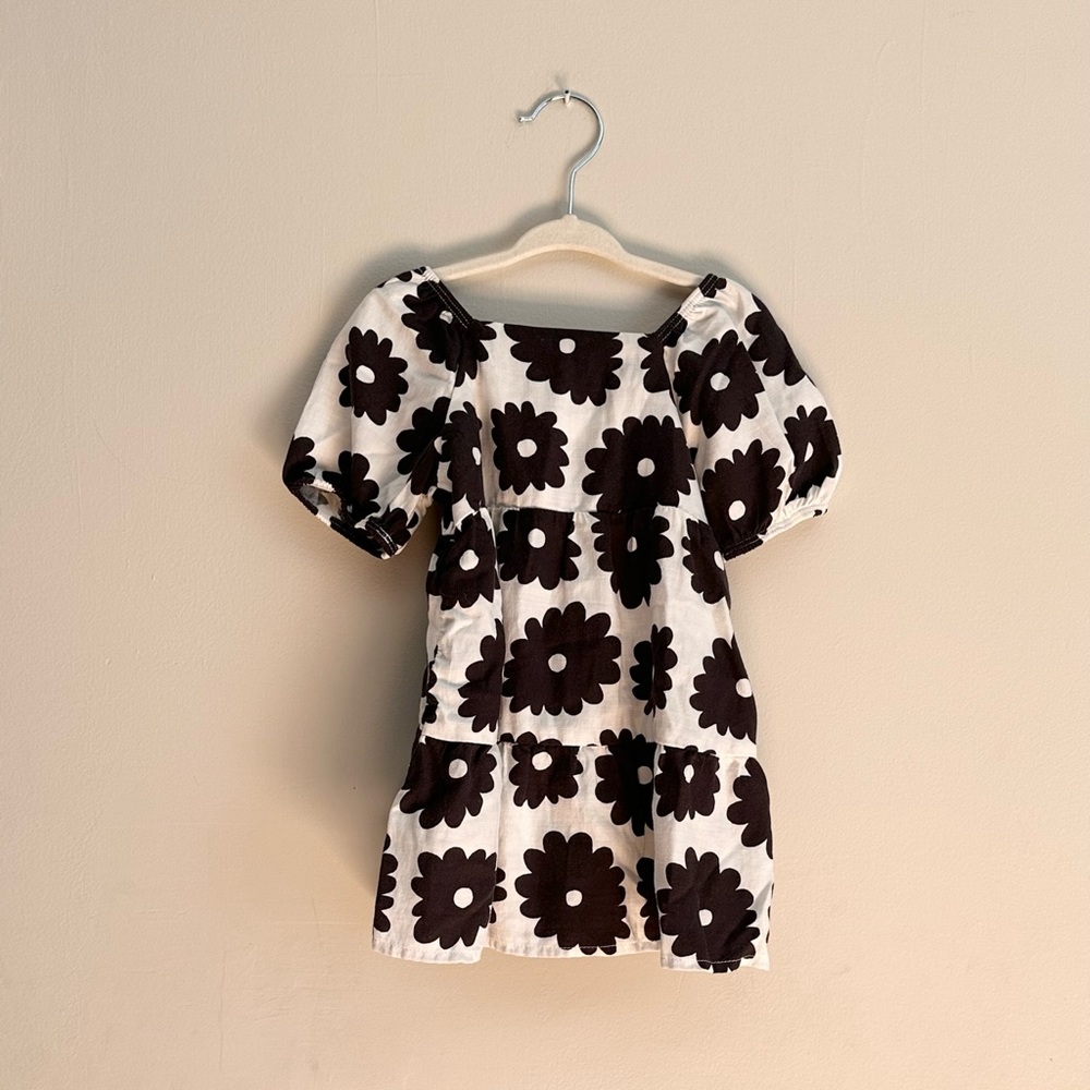 Little Co. Black & White Dress 12M